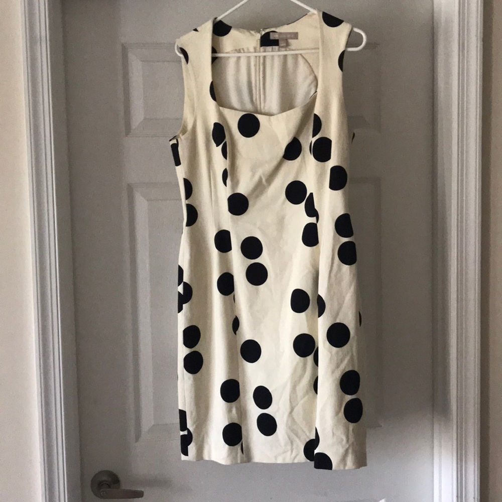 Polka Dot Cocktail Dress- banana republic - sz 14